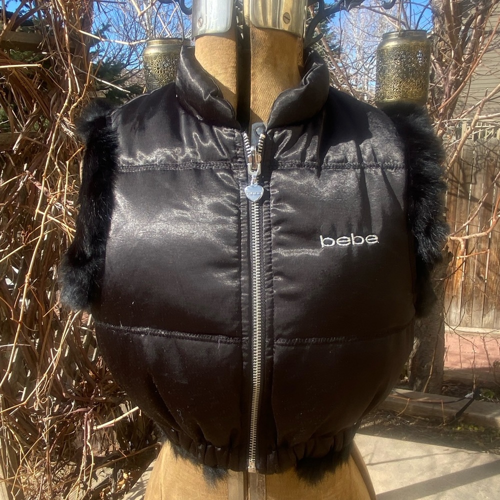 Bebe Fur lined Vest